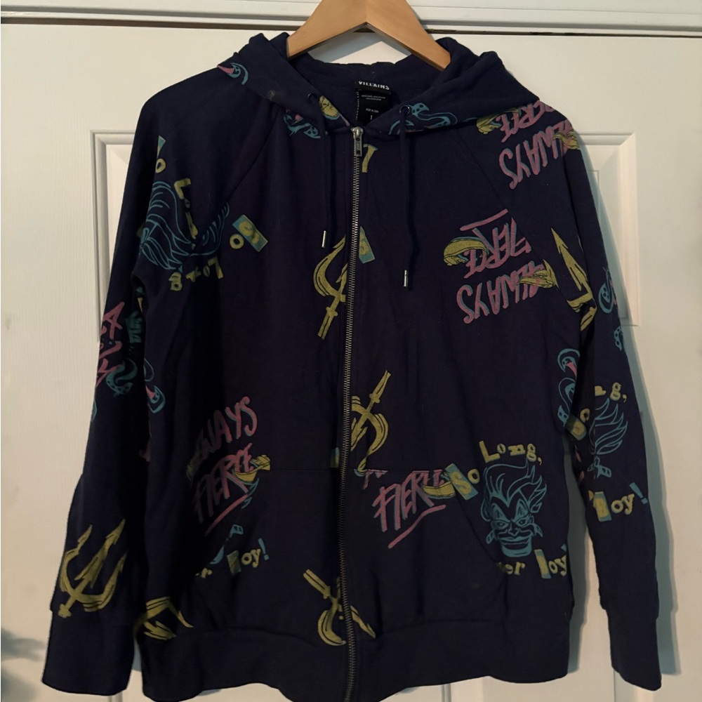 Ursala Graphic Zip-Up Hoodie